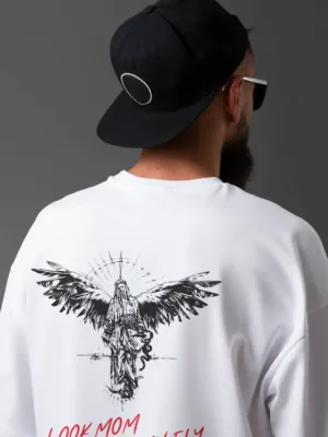 Falcon clothing t shirt white