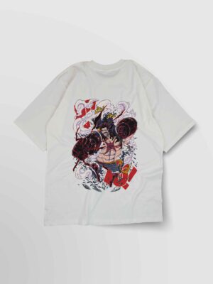 Luffy Gear 4 Bounce Man Strawhat Anime Inspired Oversized T-shirt