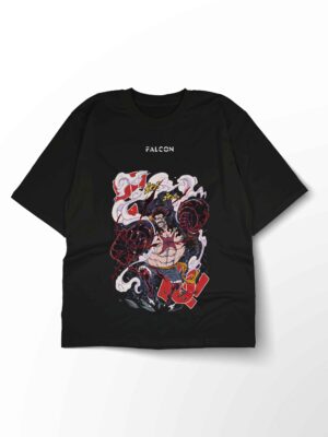 Luffy Gear 4 Bounce Man Strawhat Anime Inspired Oversized T-shirt